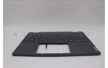 Lenovo 5CB1N97622 C-Cover with keyboard, Spanish, Storm Grey, FingerPrint, UK