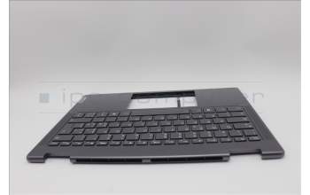 Lenovo 5CB1N97642 C-Cover with keyboard, Italian, Storm Grey, Non-FingerPrint, UK