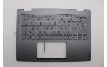 Lenovo 5CB1N97644 C-Cover with keyboard, Hungarian, Storm Grey, Non-Fingerprint, UK