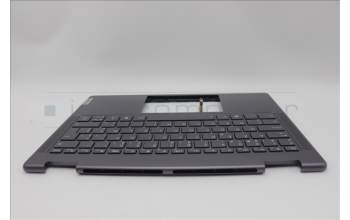 Lenovo 5CB1N97664 C-Cover with keyboard, Belgian, Storm Grey, Non-FingerPrint, UK