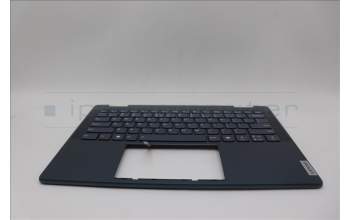 Lenovo 5CB1P00298 C-Cover with keyboard, US English Euro, Tidal Teal, Non-FingerPrint, US