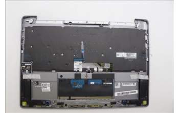 Lenovo 5CB1P00311 C-Cover with keyboard, Belgian, Luna Grey, UK