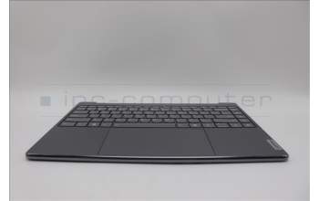 Lenovo 5CB1P00315 C-Cover with keyboard, English, Luna Grey, US
