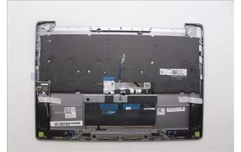 Lenovo 5CB1P00325 C-Cover with keyboard, Italian, Luna Grey, UK