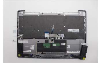 Lenovo 5CB1P00331 C-Cover with keyboard, Russian, Luna Grey, US