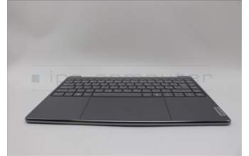 Lenovo 5CB1P00332 C-Cover with keyboard, Slovenian, Luna Grey, UK