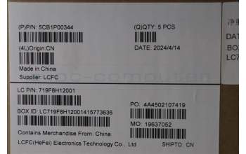 Lenovo 5CB1P00344 C-Cover with keyboard, Bulgarian, Cosmic Blue, UK