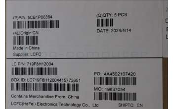 Lenovo 5CB1P00364 C-Cover with keyboard,Spanish,Cosmic Blue