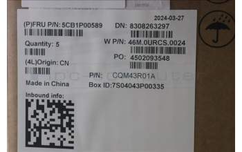 Lenovo 5CB1P00589 Tastatur inkl. Topcase ASM_BEL W 21MX LG BL