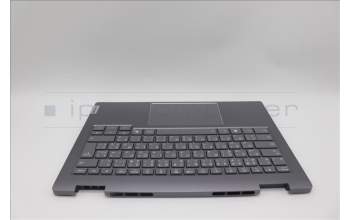 Lenovo 5CB1P00592 C-Cover with keyboard, French Arabic, Luna Grey, Backlight, UK