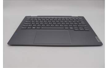 Lenovo 5CB1P00594 C-Cover with keyboard, Portuguese, Luna Grey, Backlight, UK