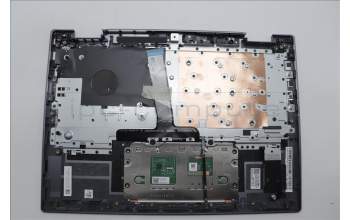 Lenovo 5CB1P00597 C-Cover with keyboard, Ukraine, Luna Grey, Backlight, US