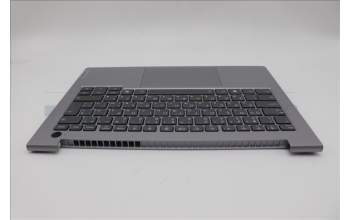Lenovo 5CB1P00815 C-Cover with keyboard, Bulgarian, Arctic Grey, Backlight, UK