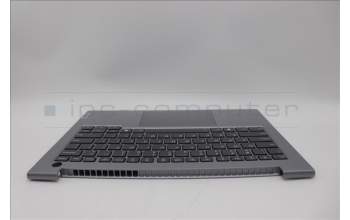 Lenovo 5CB1P00817 C-Cover with keyboard, English, Arctic Grey, Backlight, US