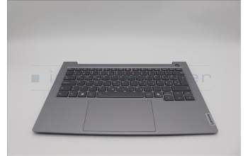 Lenovo 5CB1P00834 C-Cover with keyboard, Slovenian, Arctic Grey, Backlight, UK