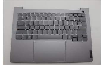 Lenovo 5CB1P00873 C-Cover with keyboard, Arabic, Arctic Grey, Backlight, US