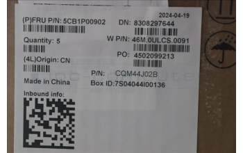 Lenovo 5CB1P00902 C-Cover with keyboard,Ukraine,Arctic Grey,Backlight