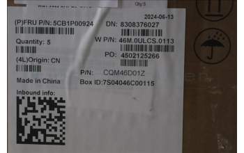 Lenovo 5CB1P00924 C-Cover with keyboard,Portuguese,Arctic Grey