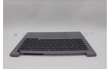 Lenovo 5CB1P00932 C-Cover with keyboard,UK English,Arctic Grey