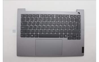 Lenovo 5CB1P00932 C-Cover with keyboard, UK English, Arctic Grey, UK