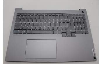 Lenovo 5CB1P00949 C-Cover with keyboard,Italian,Arctic Grey,Backlight