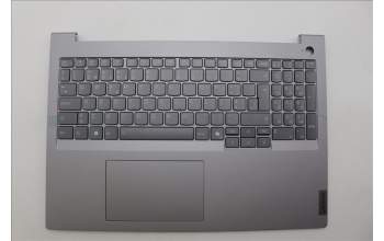 Lenovo 5CB1P00954 C-Cover with keyboard, Portuguese, Arctic Grey, Backlight, UK