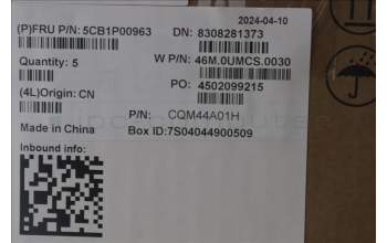 Lenovo 5CB1P00963 C-Cover with keyboard,Ukraine,Arctic Grey,Backlight