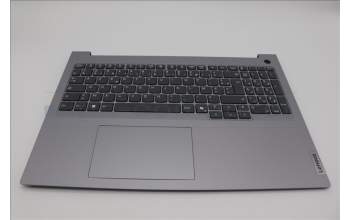 Lenovo 5CB1P00972 C-Cover with keyboard, French, Arctic Grey, US