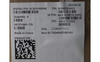 Lenovo 5CB1P00995 C-Cover with keyboard, Arabic, Arctic Grey, Backlight, US