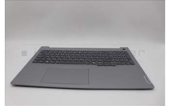 Lenovo 5CB1P00998 C-Cover with keyboard, Bulgarian, Arctic Grey, Backlight, UK