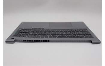 Lenovo 5CB1P01003 C-Cover with keyboard, French Arabic, Arctic Grey, Backlight, UK