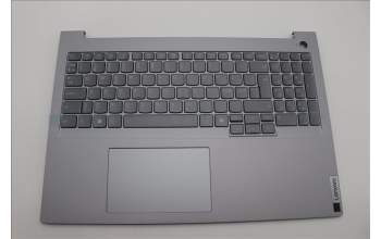 Lenovo 5CB1P01014 C-Cover with keyboard, Nordic, Arctic Grey, Backlight, UK