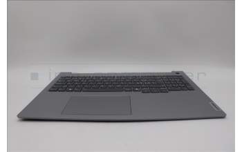 Lenovo 5CB1P01054 C-Cover with keyboard, Switzerland, Arctic Grey, Backlight, UK