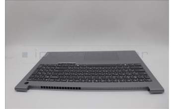 Lenovo 5CB1P01067 C-Cover with keyboard, Arabic, Arctic Grey, US