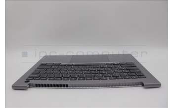 Lenovo 5CB1P01118 C-Cover with keyboard, Arabic, Arctic Grey, Backlight, US