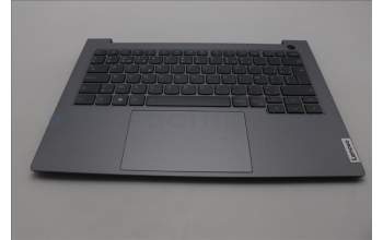 Lenovo 5CB1P01119 C-Cover with keyboard, Belgian, Arctic Grey, Backlight, UK