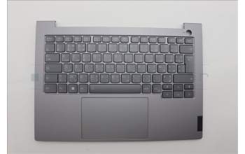 Lenovo 5CB1P01126 C-Cover with keyboard, French Arabic, Arctic Grey, Backlight, H-series, UK