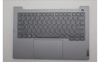 Lenovo 5CB1P01139 C-Cover with keyboard,Russian,Arctic Grey,Backlight