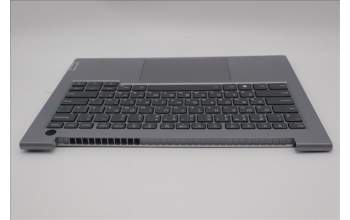 Lenovo 5CB1P01139 C-Cover with keyboard, Russian, Arctic Grey, Backlight, US