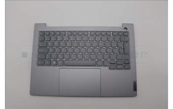 Lenovo 5CB1P01140 C-Cover with keyboard, Slovenian, Arctic Grey, Backlight, UK