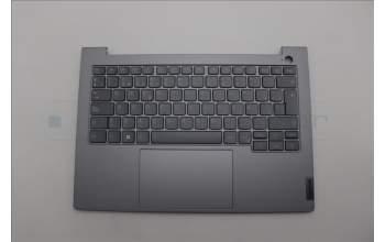 Lenovo 5CB1P01141 C-Cover with keyboard,Spanish,Arctic Grey,Backlight