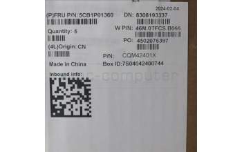 Lenovo 5CB1P01360 Tastatur inkl. Topcase ASM_BEL W21KH AGBL H