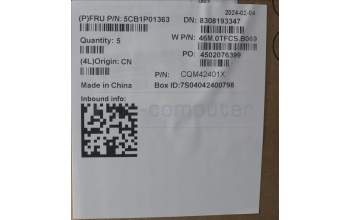 Lenovo 5CB1P01363 Tastatur inkl. Topcase ASM_CZE/SLK W21KHAGBL H