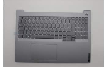 Lenovo 5CB1P01367 C-Cover with keyboard, French Arabic, Arctic Grey, Backlight, UK