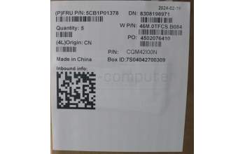 Lenovo 5CB1P01378 C-Cover with keyboard, Nordic, Arctic Grey, Backlight, UK