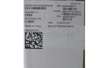 Lenovo 5CB1P01379 C-Cover with keyboard, Portuguese, Arctic Grey, Backlight, UK