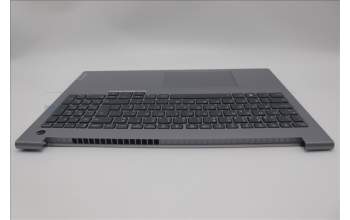 Lenovo 5CB1P01379 C-Cover with keyboard, Portuguese, Arctic Grey, Backlight, UK