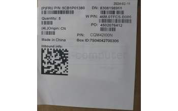 Lenovo 5CB1P01380 C-Cover with keyboard, Russian, Arctic Grey, Backlight, US