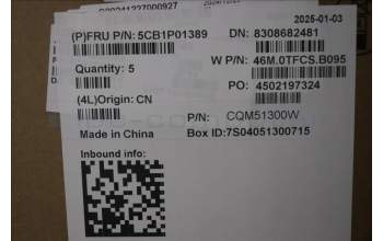 Lenovo 5CB1P01389 Tastatur inkl. Topcase ASM_USA ENG W21KHAGBL H