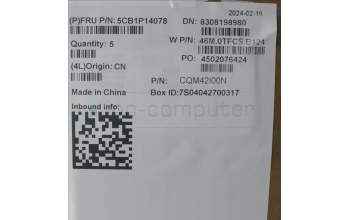 Lenovo 5CB1P14078 C-Cover with keyboard,UK English,Arctic Grey,Non_Backlight